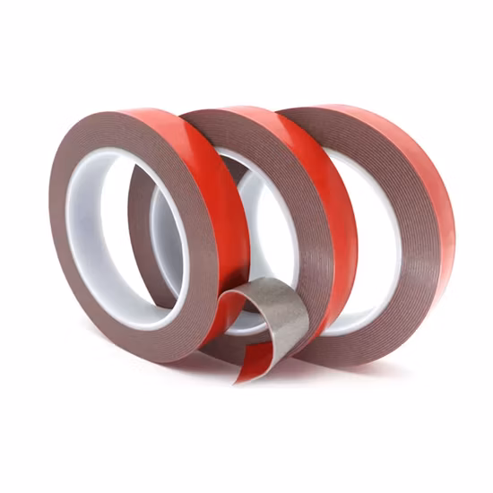 Nastro adesivo multiuso in schiuma acrilica trasparente resistente per la decorazione delle pareti dell'ufficio domestico,