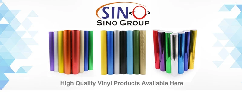 SINOVINYL Air Bubble Free Digital Removable Printing Self Adhesive Vinyl Sticker Film