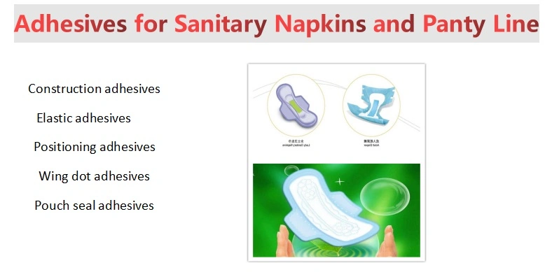 Construction Application of Diaper and Sanitary Napkin Hot Melt Adhesive