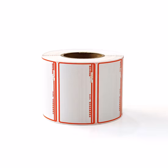 Stampa personalizzata Stampa offset Etichetta adesiva con logo impermeabile in rotolo di adesivo in vinile